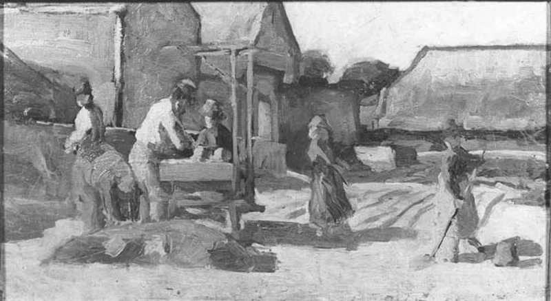 Sito di fabbrica con i lavoratori